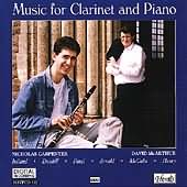 Music For Clarinet And Piano, with Finzi's 5 Bagatelles performed by  Carpenter and Mcarthur 